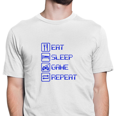 eat sleep game repeat eat sleep game repeat